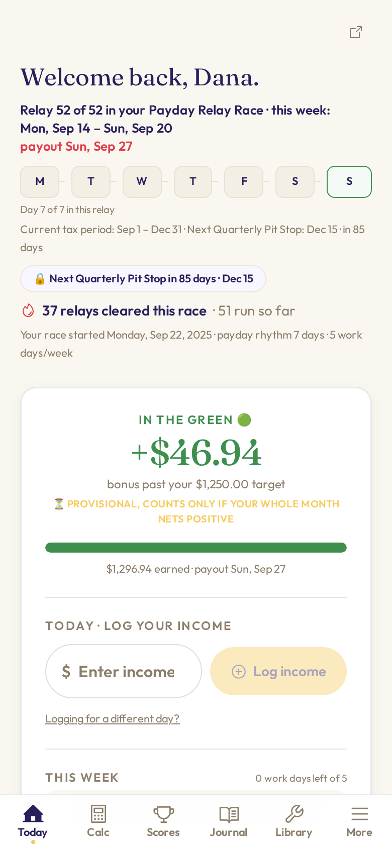Payday Relay app preview